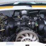 In der 97er Cup-Version leistet der luftgekühlte Sechszylinder-Bo-xermotor 315 PS bei 6.200/min