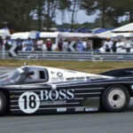Desiré Wilson als Siebte im Lässig-Obermaier-Porsche 956 bei den 24h Le Mans 1983