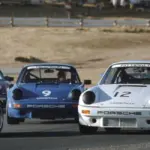 Emerson Fittipaldi- Ende 1973 auch prominenter Starter in der Serie „Inter-national Race of Champions“ (IROC) mit identischen Porsche Carrera RSR in den USA curbs historischer motorsport magazin