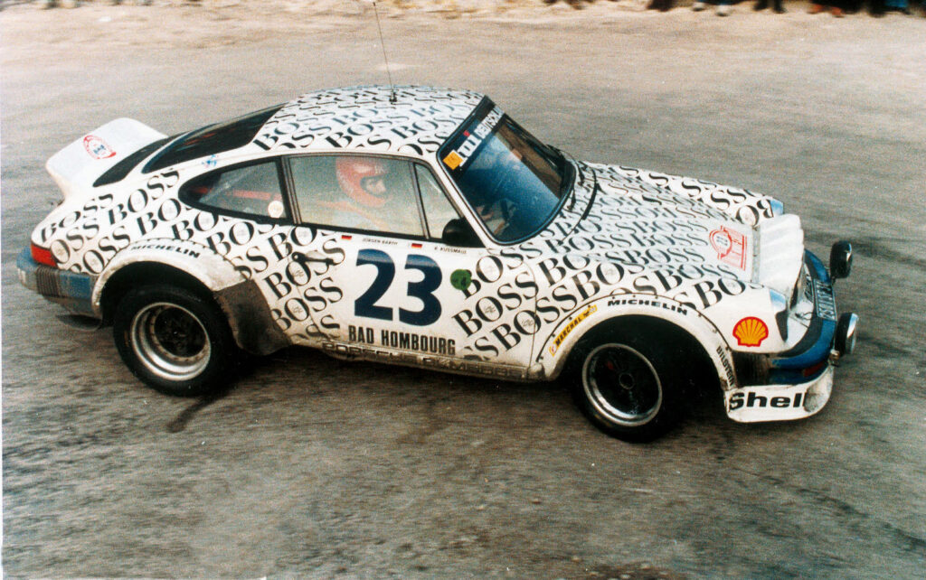 Jürgen Barth: Second GT Group 4 at the 1983 Monte Carlo Rally in the Almeras-Porsche 911 SC 3.0