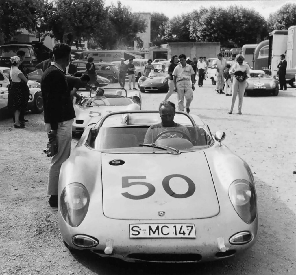 Father Edgar Barth 1964 at Mont Ventoux