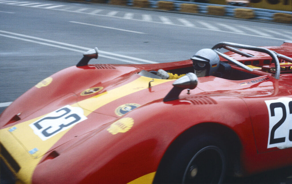Jürgen Barth: „When I once overtook Georg with the 917 Spyder, I was not allowed to race the next race“: Fifth in the Interserie in the Loos-Porsche 917 Spyder at Norisring in 1973
