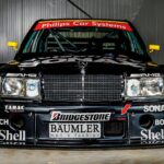 Die „dicken Backen“ des „Klasse 1“-Mercedes 190 Evo