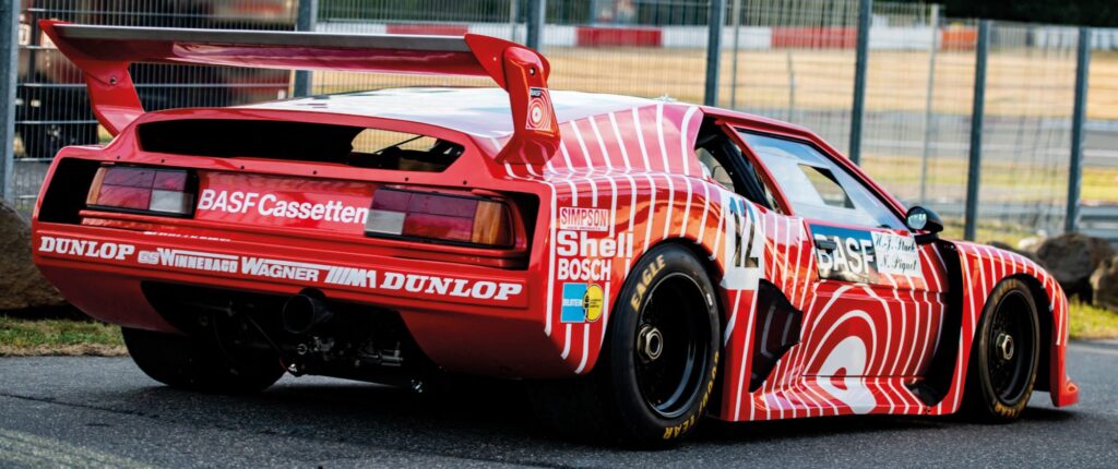 BMW M1: Das imposante, „breitbackige“ Heck