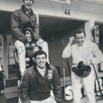 Die Wyer-Truppe 1968: Brian Redman, Hobbs, Jacky Ickx und Hawkins