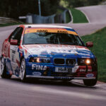 In den „Top-Ten“: der BMW E36 325i, Gruppe A von Stephan Reuter beim 1000km-Rennen auf dem Nürburgring