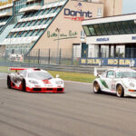 Nürburgring 1996: Zielankunft des McLaren F1 GTR von Thomas Bscher/ Peter Kox
