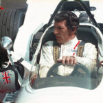 Vic Elford Im McLaren-Cockpit beim GP von Deutschland 1969