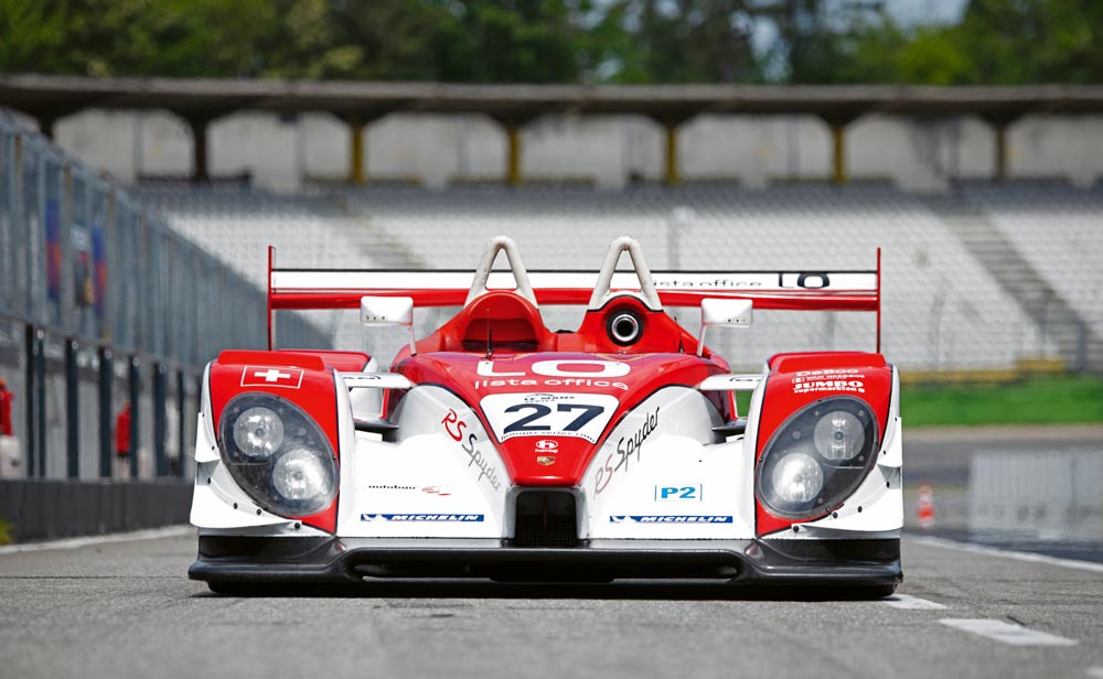 prosche-rs-spyder-lmp2--chassis-curbs-historischer-motorsport-magazin-front