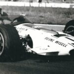 Reine Wissel mit einem McLaren M10B in der Formel 5000