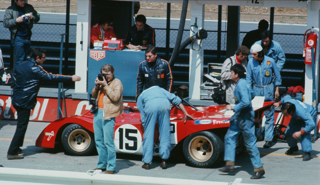 The small Ferrari 312PB was the surprise in 1971.