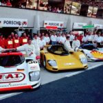 dauer-les-mans-1964-curbs-historischer-motorsport-magazin-Das-Porsche-Team-in-Le-Mans-1994